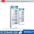 Commercial single glass door display refrigerator showcase